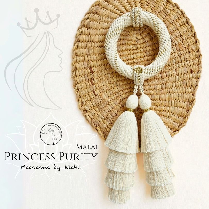 MALAI PRINCESS PURITY - VIP MALAI - พวงมาลัยความบริสุทธิ์ - ของขวัญVIP - พวงมาลัยวันแม่ - งานแต่งงาน